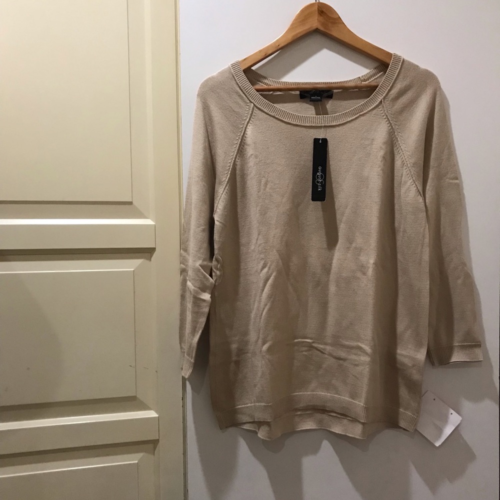 August Silk Pull Over Sweater